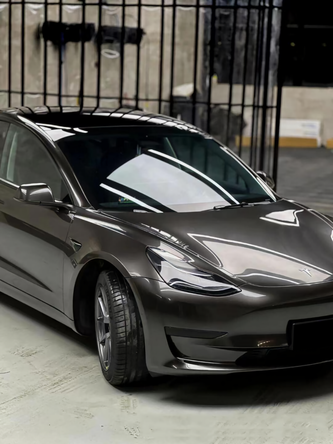 Liquid Metal Tungsten Steel Vinyl Wrap