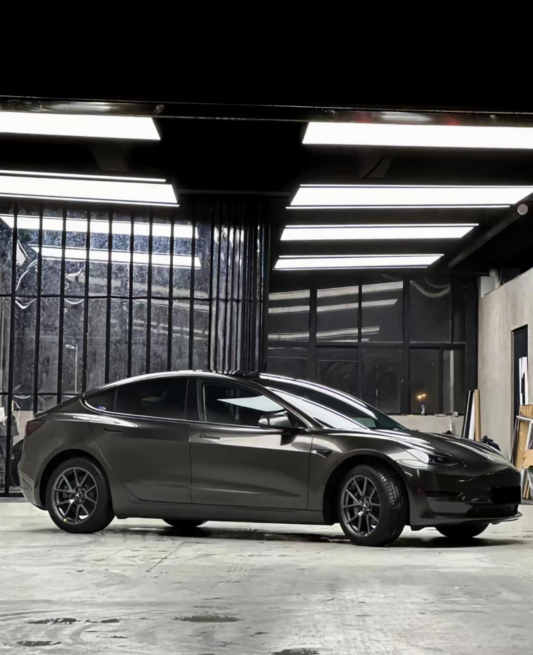 Liquid Metal Tungsten Steel Vinyl Wrap