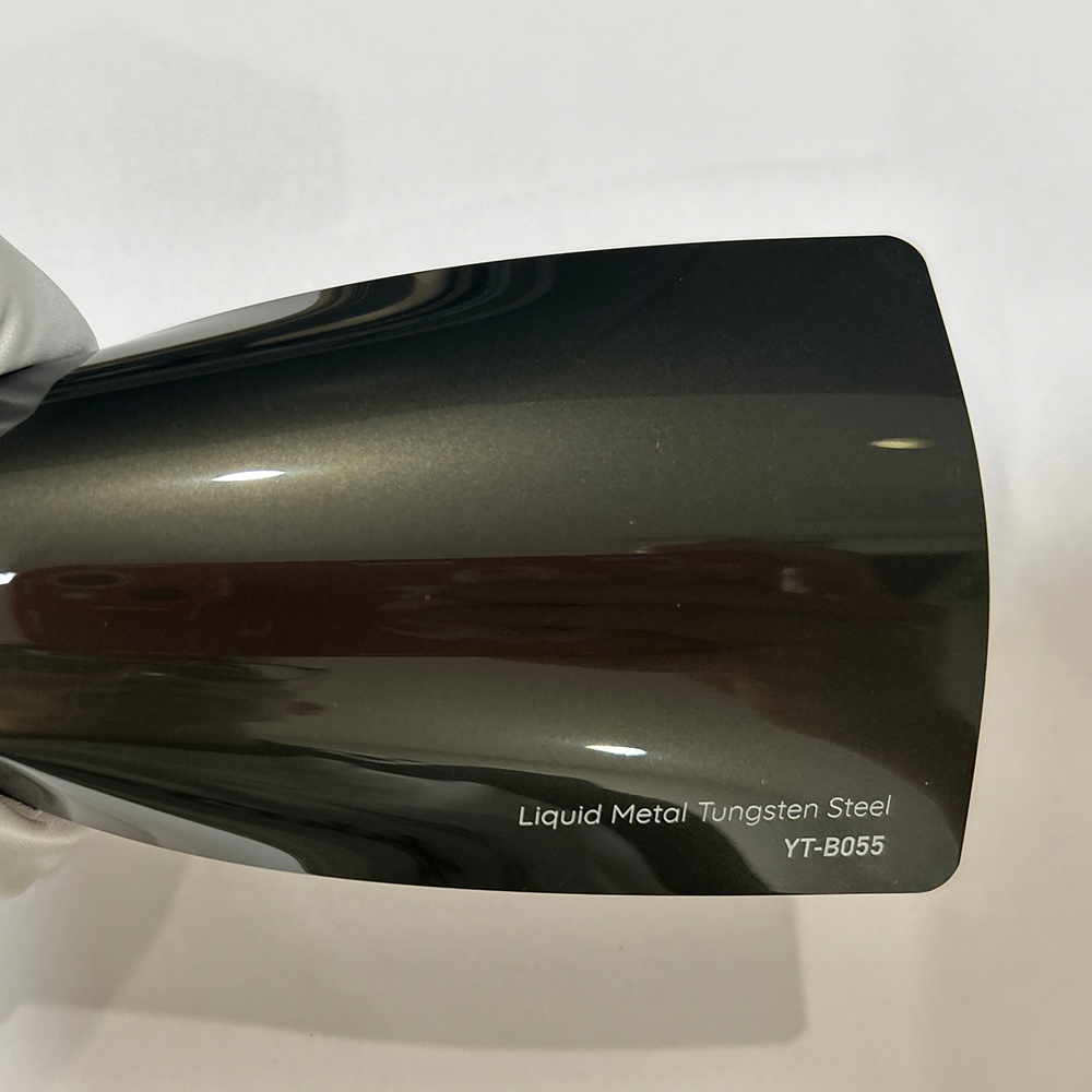 Liquid Metal Tungsten Steel Vinyl Wrap