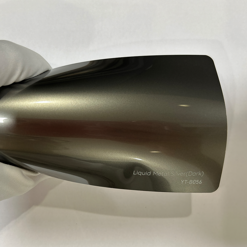 Liquid Metal Silver Vinyl Wrap