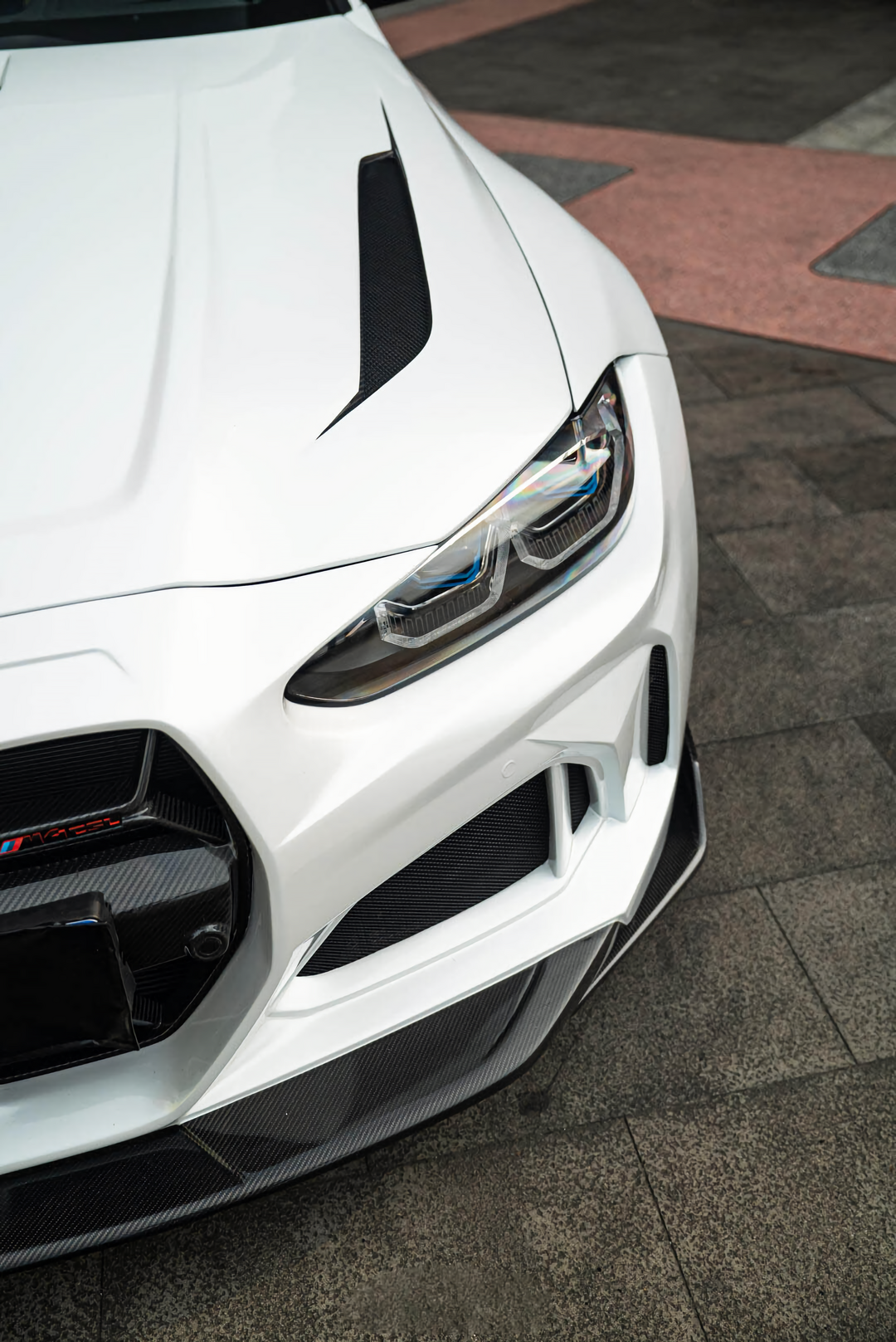 Liquid Metal White Vinyl Wrap