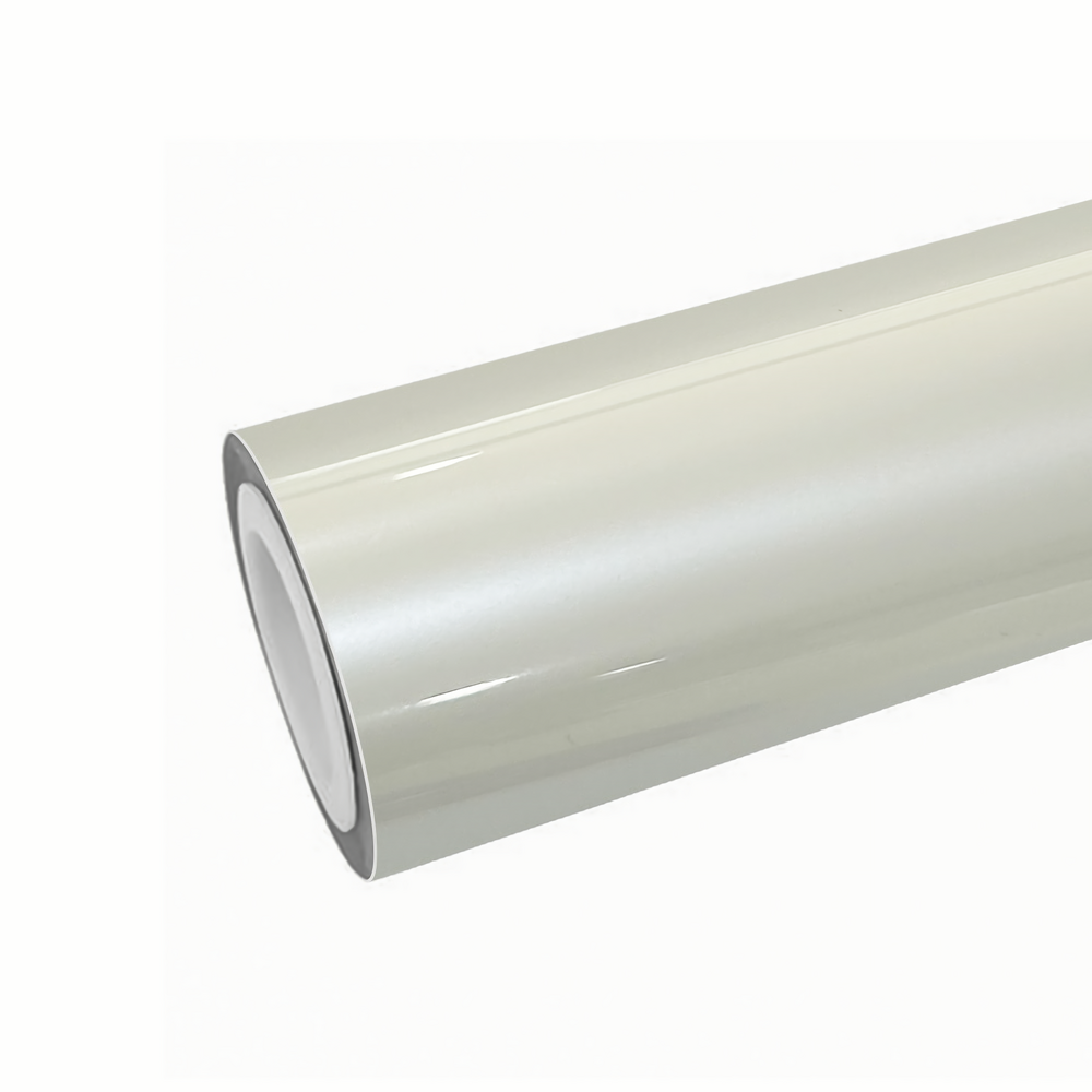 Liquid Metal White Vinyl Wrap