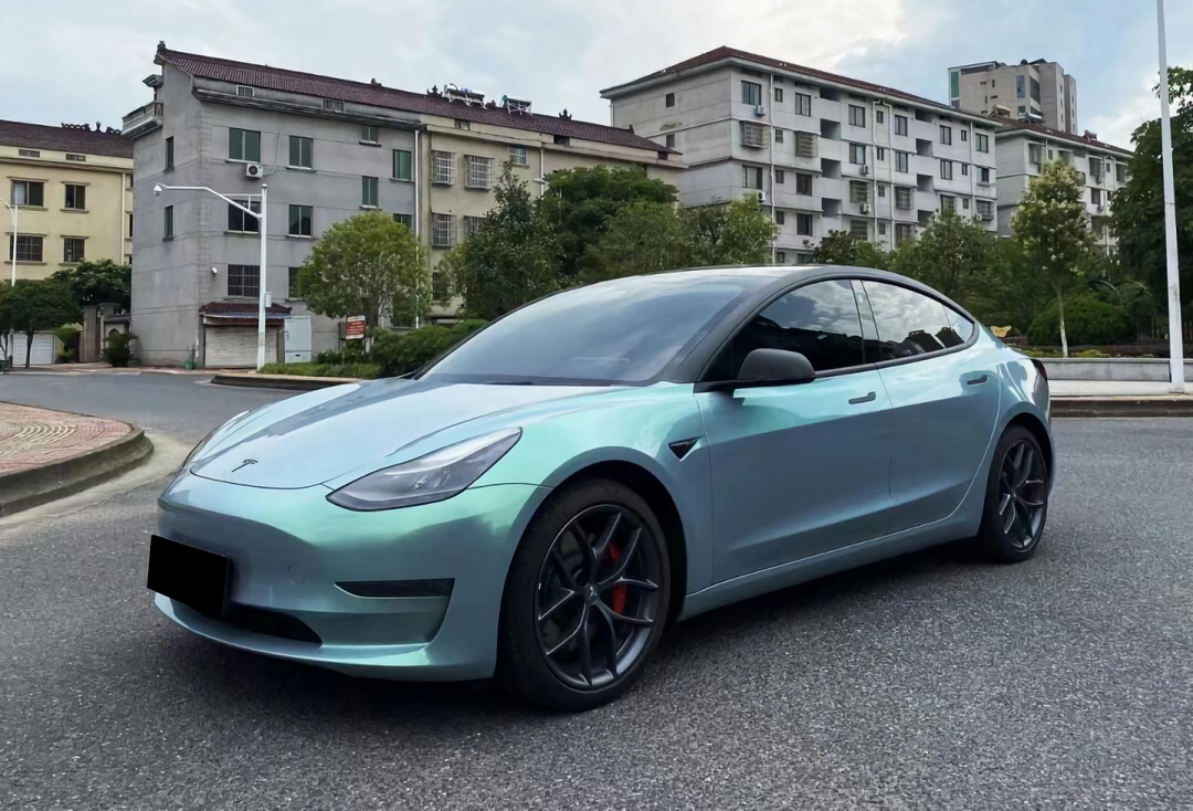 Phantom Gray Green Vinyl Wrap