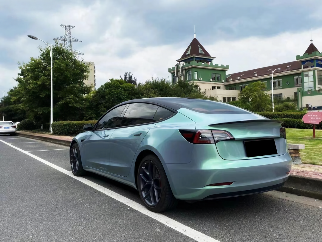 Phantom Gray Green Vinyl Wrap