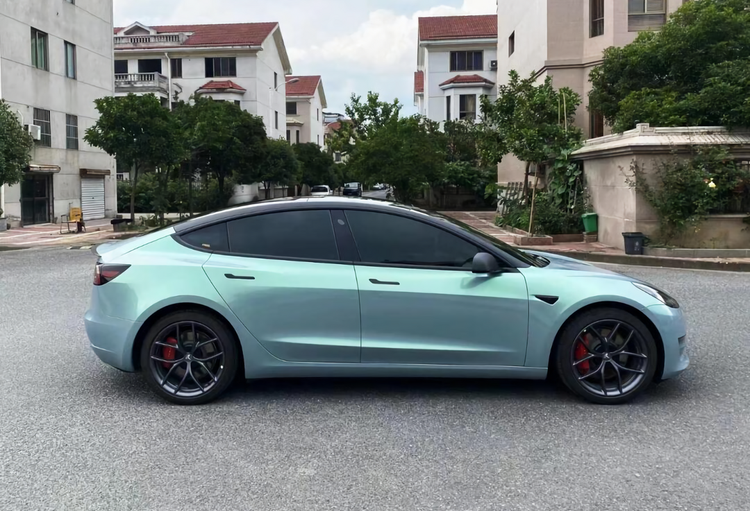 Phantom Gray Green Vinyl Wrap