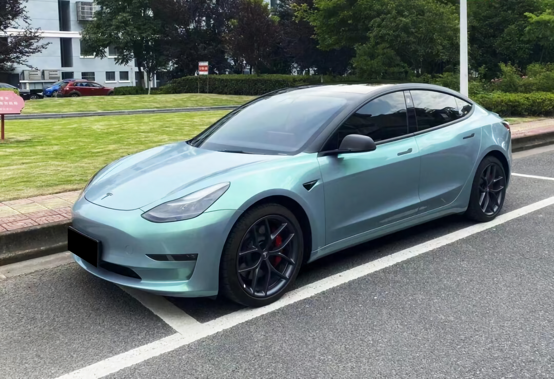 Phantom Gray Green Vinyl Wrap