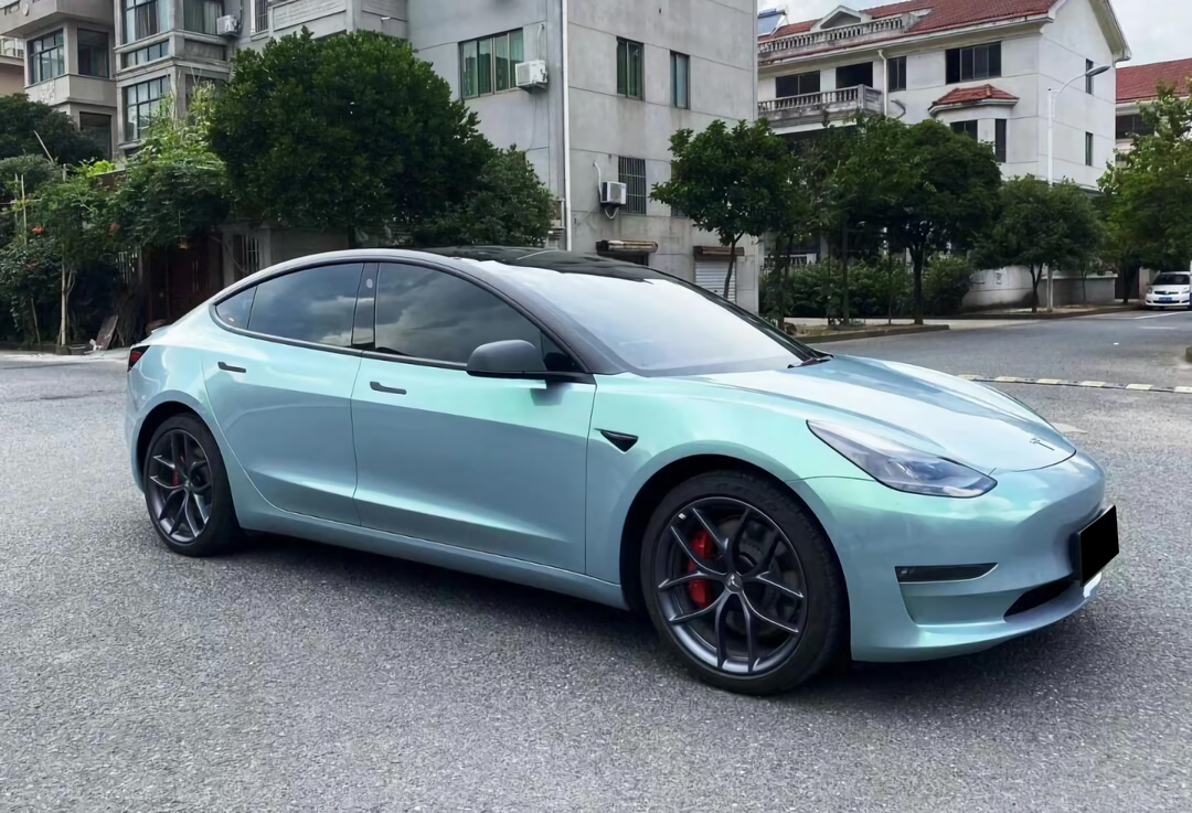 Phantom Gray Green Vinyl Wrap
