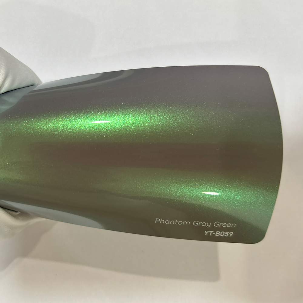 Phantom Gray Green Vinyl Wrap