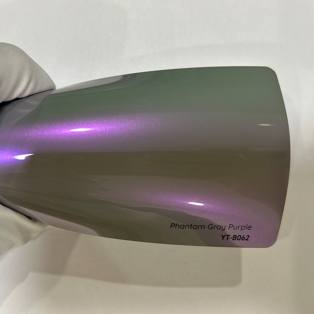 Phantom Gray Purple Vinyl Wrap